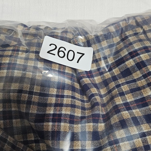 Clinch Long Sleeve Plaid Button Down Shirt Casual Western Cowboy Mens XL - Picture 14 of 14